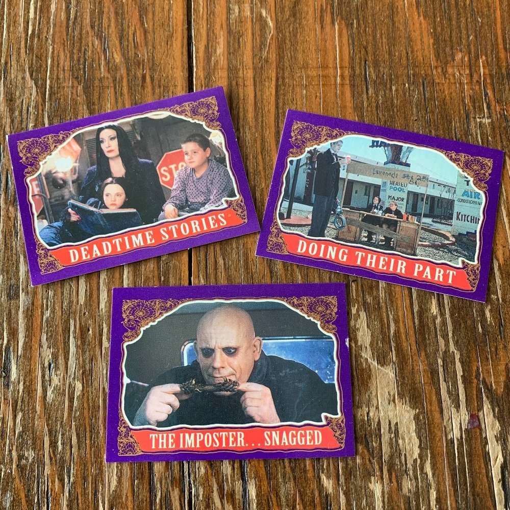 Adams Family Cards!  FREE🔥🔥 w/ any other purchase!